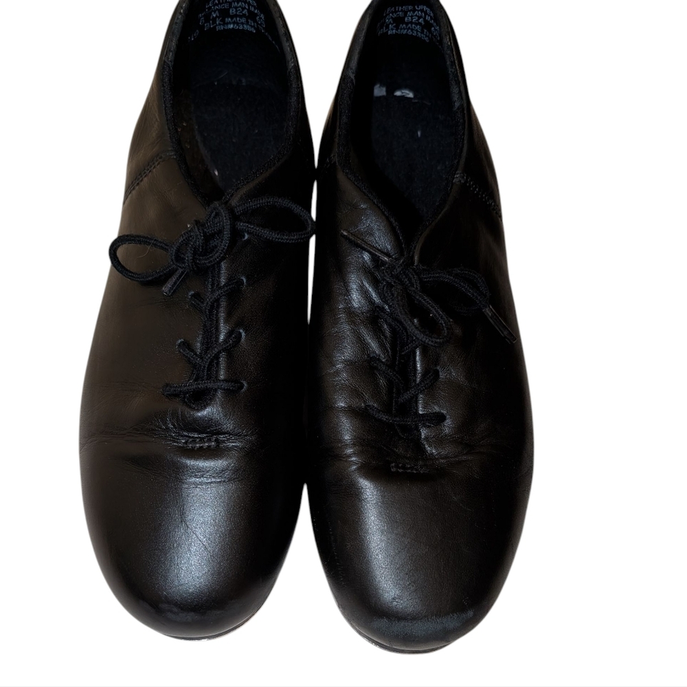 Capezio Black Leather Tap Shoes